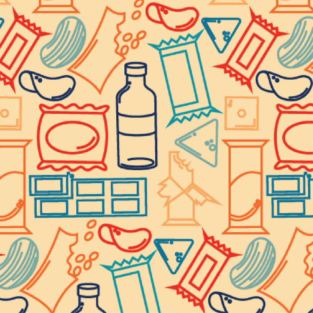 snack lounge pattern